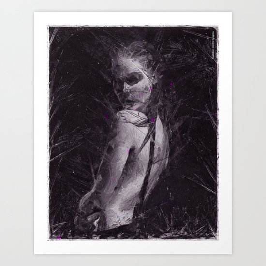 Madness & Me Art Print