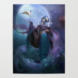 Moon Goddess Chang'e Poster