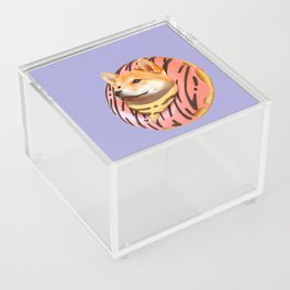 Shiba Inu Donut V2 Acrylic Box