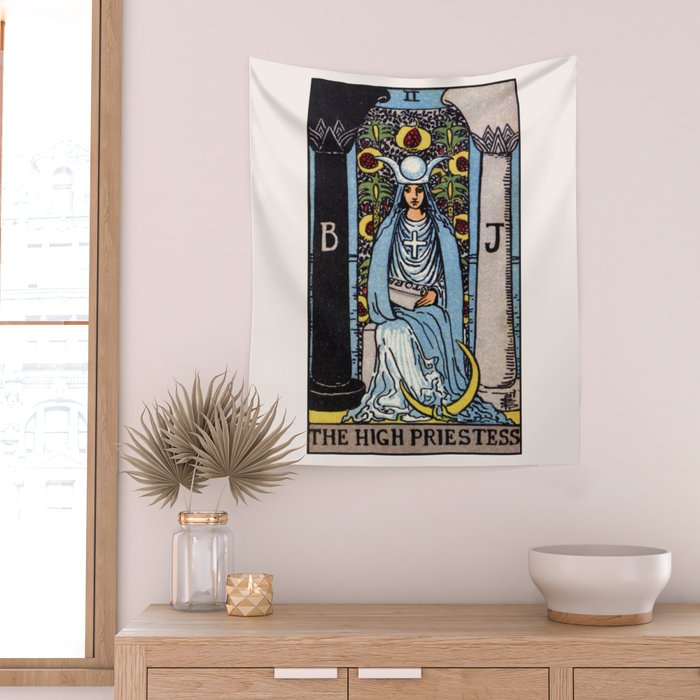 High priestess tarot hotsell tapestry