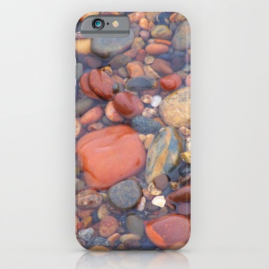 Beach Stones Along Lake Superior iPhone & iPod Case