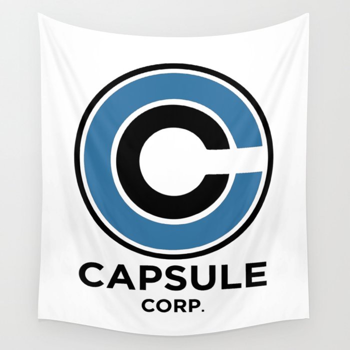 Capsule Corp Wall Tapestry
