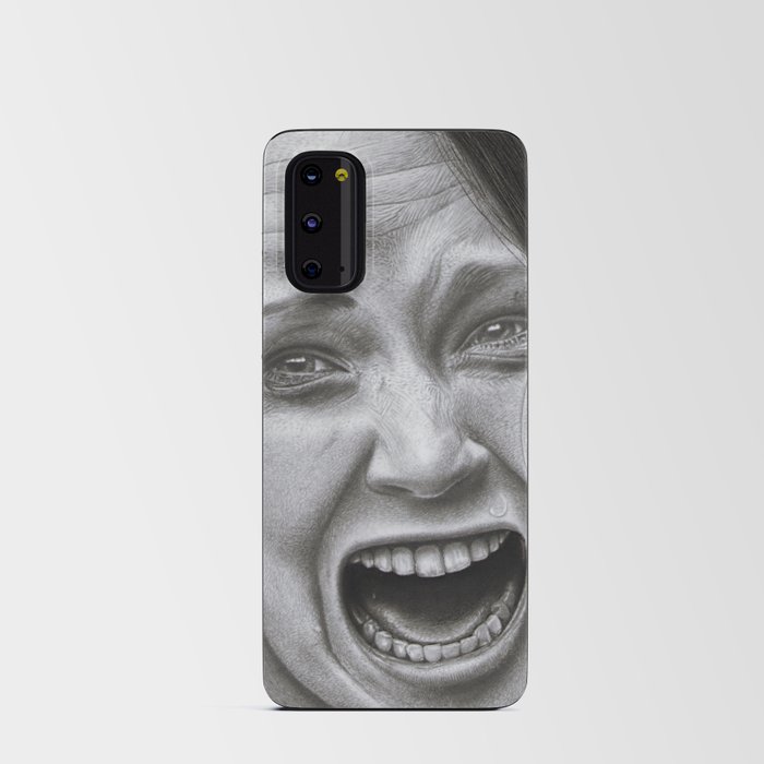 The scream Android Card Case