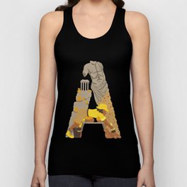 A as Archaeologist Tank Top