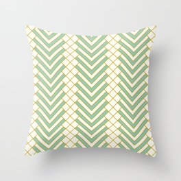 One Way | Mint Throw Pillow