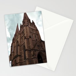 St Pauls Cathedral, Melbourne Australia Stationery Card