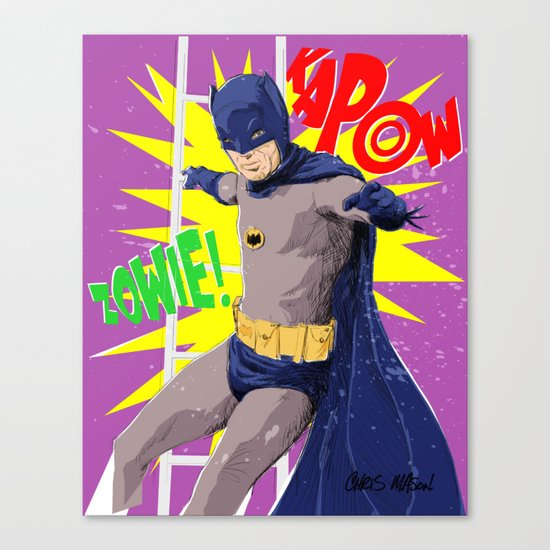 ZOWIE KAPOW! Canvas Print