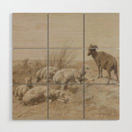 Rosa Bonheur, Sheep, Mouton Wood Wall Art