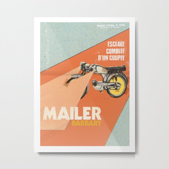 Mailer Barbary Metal Print
