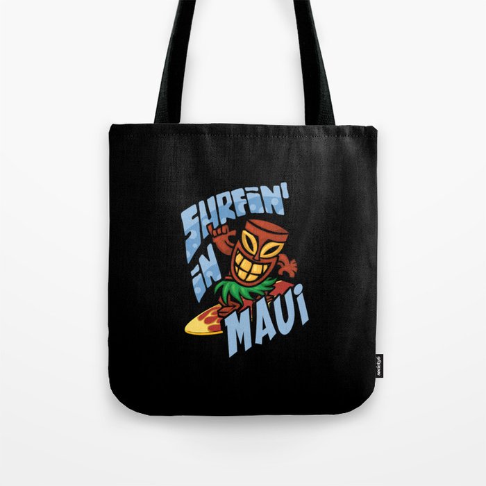 Surfing in Maui Tote Bag