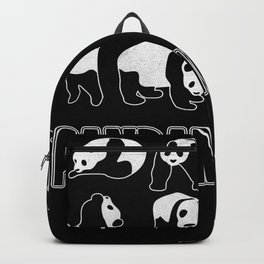 Pandamonium Panda Lover Gift Backpack