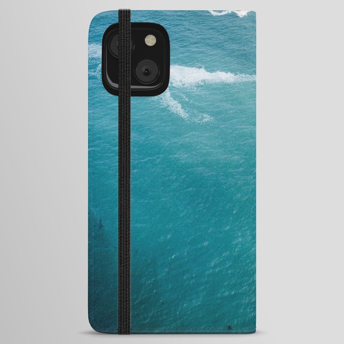 Ocean Blue iPhone Wallet Case