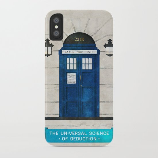 Doctor Who & Sherlock iPhone Case