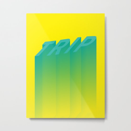 Trip Out Metal Print