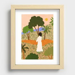 The Unknown Path Recessed Framed Print