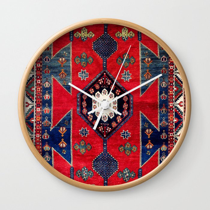Kazak Southwest Caucasus Rug Wall Clock