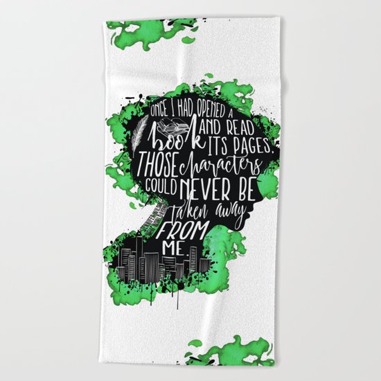 New World Rising - A Book Beach Towel