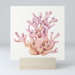 Coral | Watercolor Mini Art Print