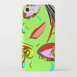 woman_Cry iPhone Case