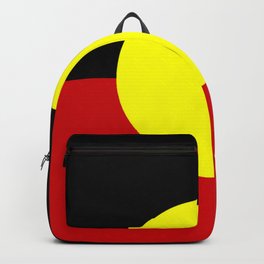 Flag of the australian Aboriginal Backpack | Koori, Torresstrait, Bininj, Uluru, Australian, Tasmanian, Australia, Kakadu, Corroboree, Pama 