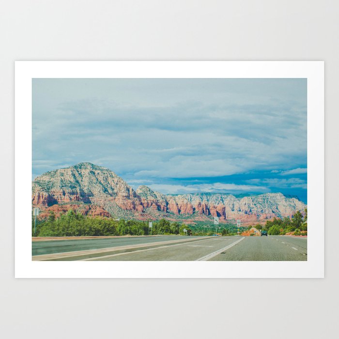 Red Rock Country Art Print
