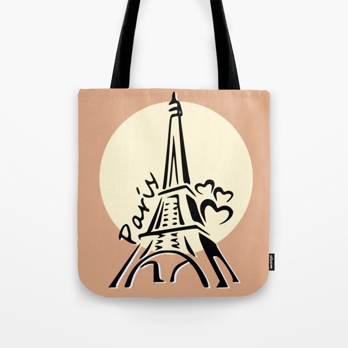 Eiffel Tower Sunset @ Sunrise Tote Bag