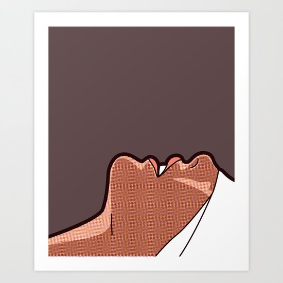 Pop Icon - Nine 1/2 Weeks Art Print