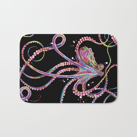 Reverse Drunk Octopus Bath Mat