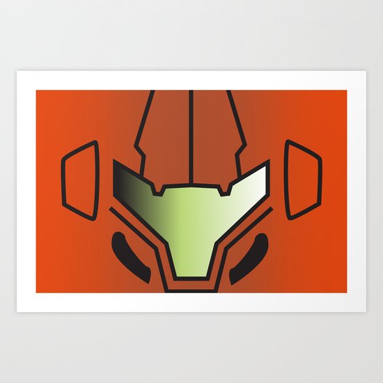 Metroid Samus Art Print