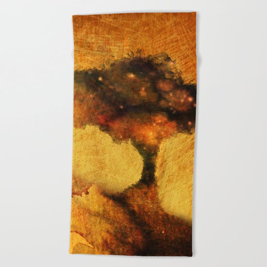 Evening Glory Beach Towel