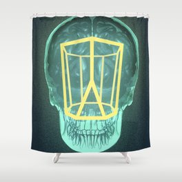 Think Outside the Scutoid Shower Curtain