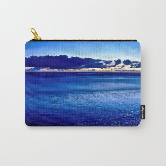 BLUE SILENCE of the SEA Carry-All Pouch