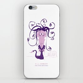 G is for Gorgon iPhone Skin
