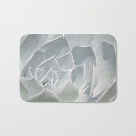 Succulent in the Sun Bath Mat