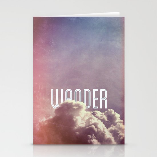 Wander (square) Stationery Cards