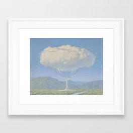 Rene Magritte La Corde Sensible Framed Art Print