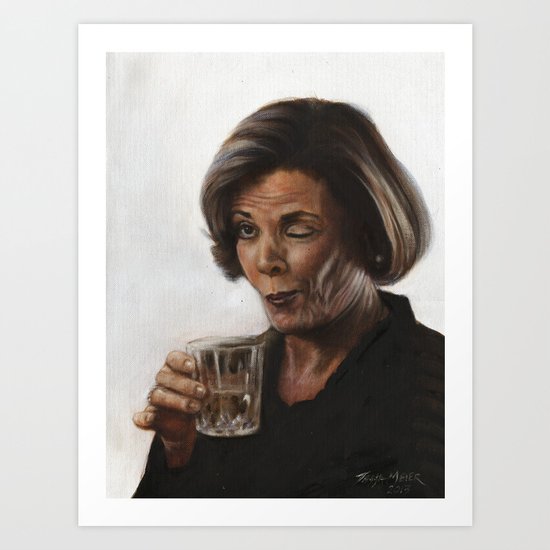 Arrested Development Lucille Bluth Art Print