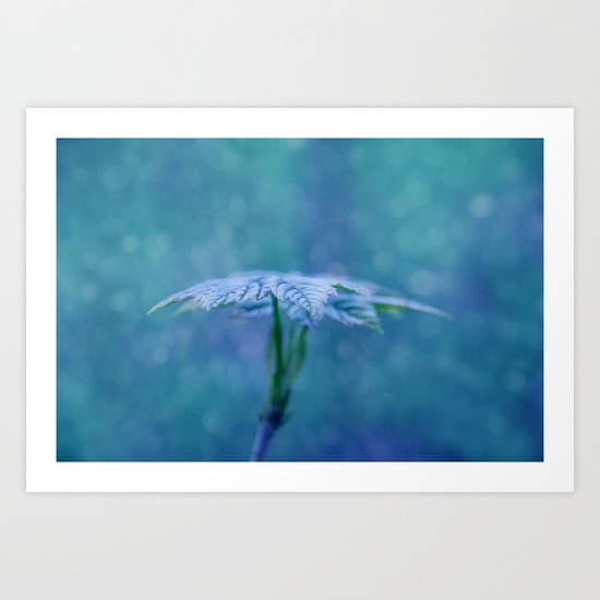 blue friday Art Print