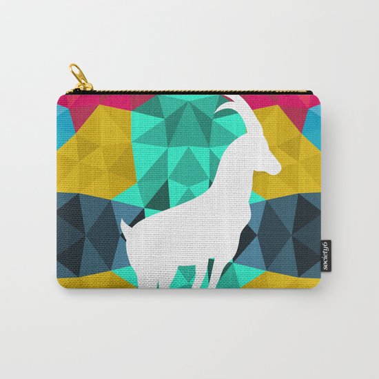Origami Goat Carry-All Pouch