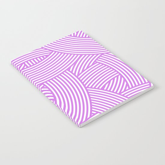 New Weave in Radiant Orchid Notebook
