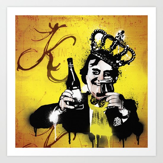 King Floyd Art Print