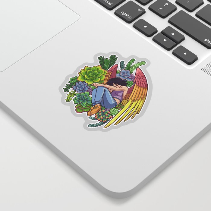 Sophie Succulent Sticker Sticker