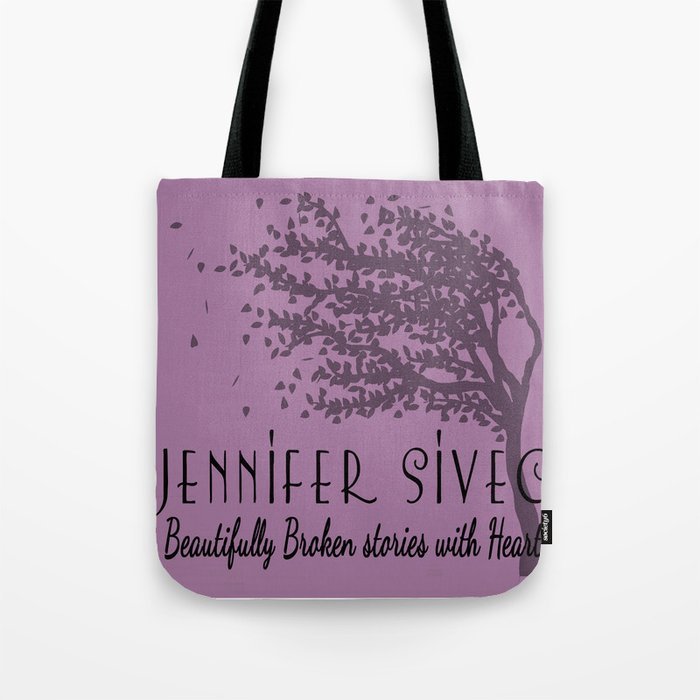 Jennifer Sivec-Author Logo by Brenda Gonet Tote Bag | Photography, Mixed-media, People, Love