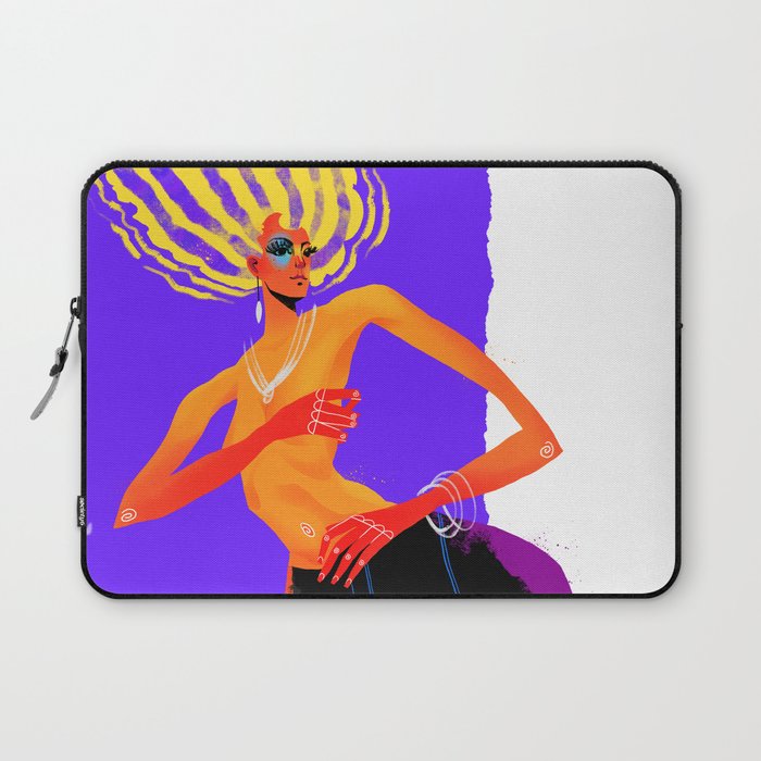 Fashion Illustration | Modern Art Laptop Sleeve