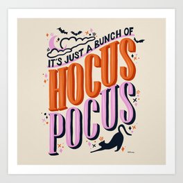 "Disney Hocus Pocus" by Cat Coquillette Art Print