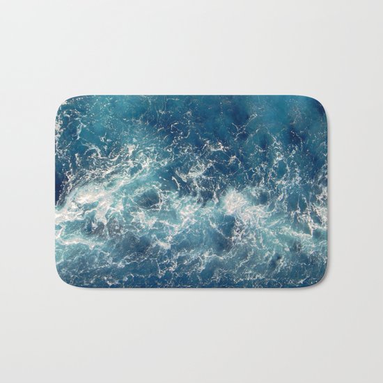 Sea splashes Bath Mat