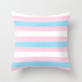 Pride - Trans Throw Pillow