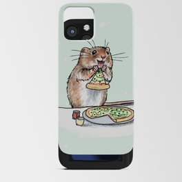 Pizza Mouse, Christmas Edition iPhone Card Case