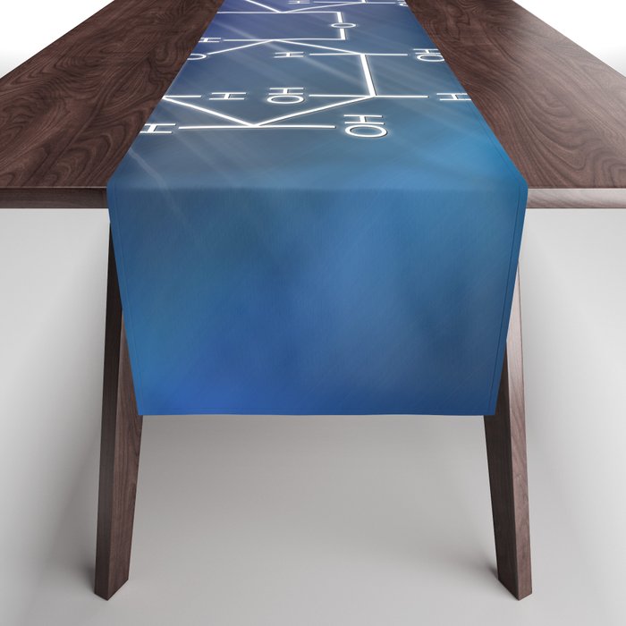 Sucrose Structural chemical formula Table Runner