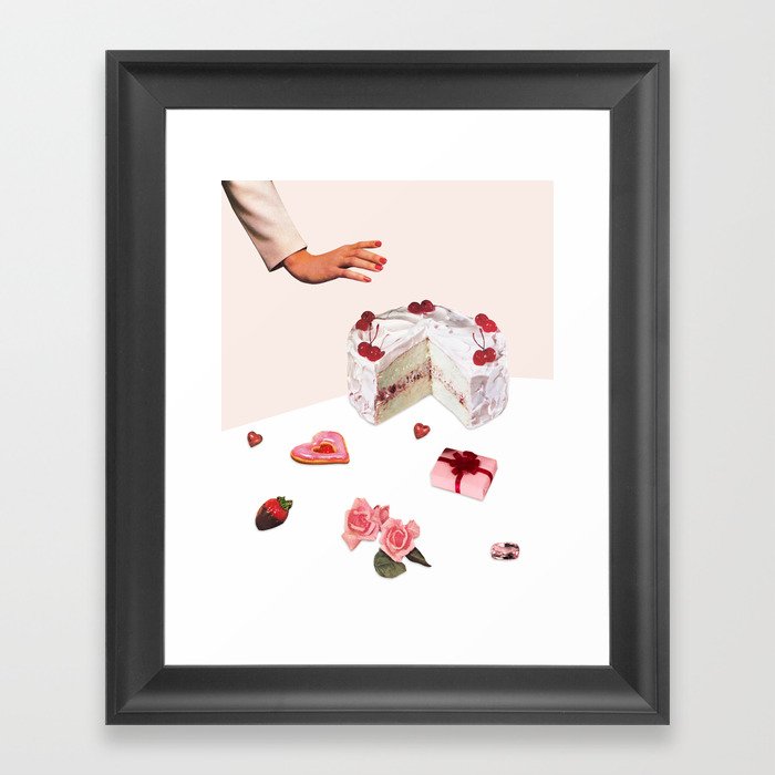 BE MINE by Beth Hoeckel Framed Art Print